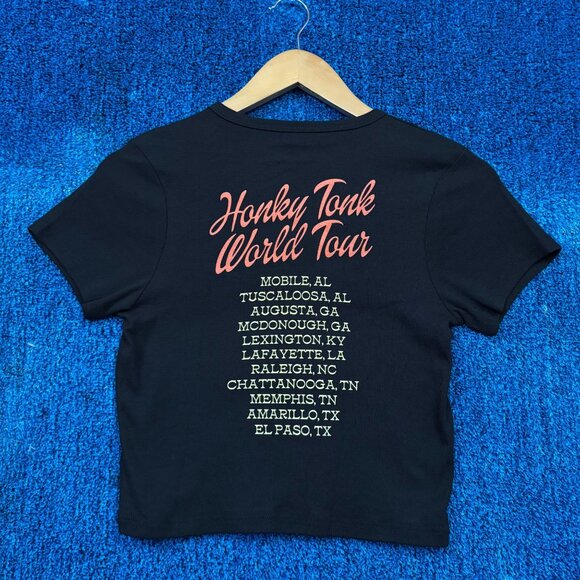 Hooters Honky Tonk World Tour crop top size medium - Picture 3 of 4